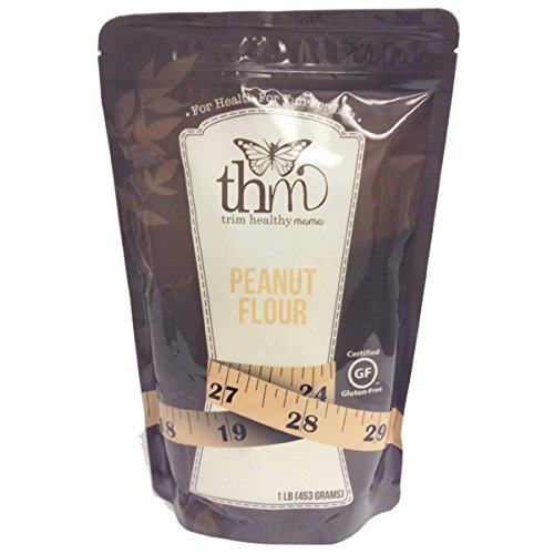 Trim Healthy Mama Non-GMO Certified Gluten Free Defatted Peanut Flour 1Lb