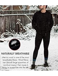 LAPASA M29 - Camiseta interior térmica de lana merino 100% para hombre