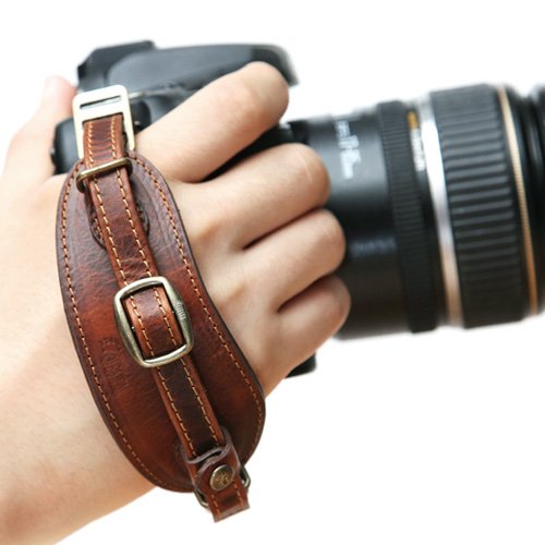 Ciesta CSS-HG01-06 Leather Hand Grip + Plate (Giano Brown) for Digital SLR DSLR Camera