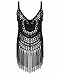 BIUBIU Swimsuit Cover Ups for Women,Summer Beach Sexy Bikini Lace Tassels Swimsuit Cover Ups Black XL