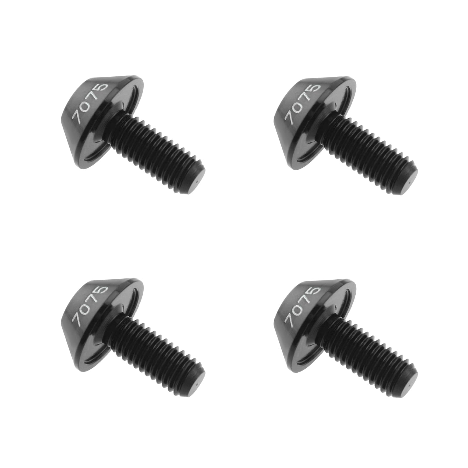 LT Easiyl 4Pcs M5 x 12mm Bicycle Water Bottle Cage Hex Bolts Bike Water Bottle Cage Holder Bicycle Water Bottle Bracket Screws for Mountain Bike Road Bike Black