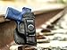 OUTBAGS LOB3S-SHIELD Black Genuine Leather IWB Conceal Carry Gun Holster for Smith & Wesson M&P SHIELD 9mm / 40 S&W. Handcrafted in USA.