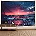 MARTINE MALL Tapestry Wall Tapestry Wall Hanging Tapestries Hawaiian Wave Wall Tapestries, Splendid Sea with Sun Wall Blanket Wall Art for Home Living Room Dorm Decor, 59.1