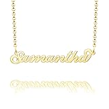 Q&Locket Samantha Name Necklace Personalized