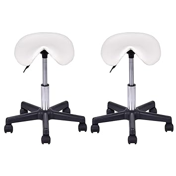 Amazon Com Giantex Salon Stool Chair Adjustable Hydraulic Rolling