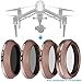 Neewer 4 Pieces Filter Kit for the DJI X4S Camera (Inspire 2), Includes: CPL, ND4, ND8 and ND16 Filter, Made of Optical Glass, Aluminum Alloy Frame (Gold)