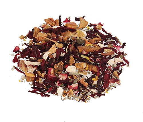 Schlürf Früchtetee "Hilde" No. 9, Loser Bio-Früchte Tee mit Sommerfrüchten, Wiederverschließbare Aromaverpackung, 1 x 275g – Bild 4