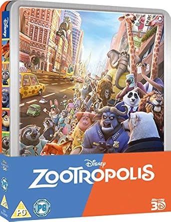 Amazon Com Zootopia 3d 2d Blu Ray Steelbook Region Free European Exclusive Sold Out Region Free Movies Tv