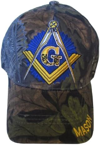 Freemason Embroidered Adjustable Hat Mason Masonic Lodge Baseball Cap
