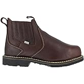 Iron Age Mens Groundbreaker 6 Inch Electrical Steel Toe Work Safety Shoes Casual - Brown