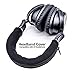 Headband Cover Compatible with HD380PRO HD 380 PRO, Solo2 Solo3, Solo HD, i9 BT, HD4.50BTNC HD 4.40 HD4.40BT HD 4.50 HD4.50BT, H5 MPBH143AD Headphones (Black)