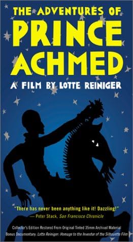 The Adventures of Prince Achmed 1926 VHS