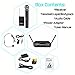 Phenyx Pro UHF Wireless Microphone System,1 Handheld Mic 1 Headset Mic 1 Lapel Mic Combo, Portable Size, Fixed Frequency, Ideal For DJ, Church, Presentation, YouTube (Phenyx Pro PTU-51)