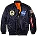 Alpha Industries Big Boys' Nasa MA-1 Bomber Jacket