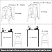 Devoko Metal Bar Stools 30