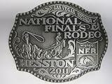 Hesston 2011 National Finals Rodeo NFR Adult Belt Buckle, New, Wrangler