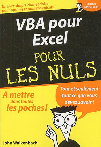 VBA pour Excel