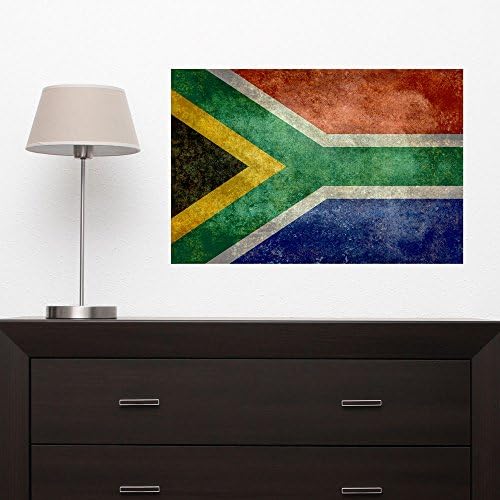 My Wonderful Walls National Flag of South Africa Wall Sticker Decal by Bruce Stanfield (large, vintage)