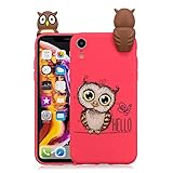 DAMONDY iPhone Xs Max Case, 3D Cartoon Animals Cute