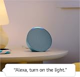 Echo Pop (Newest gen) Glacier White with Alexa Early Access view 4