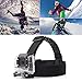 Head Strap Mount Compatible with GoPro Hero 13 12 11 10 9 8 Session/AKASO EK7000 Brave 4 5 6 7 LE V50X/Dragon Touch/Jadfezy/Exprotrek/VEMONT/WOLFANG/ODDV Action Cameras Elastic Flexible Head Belt