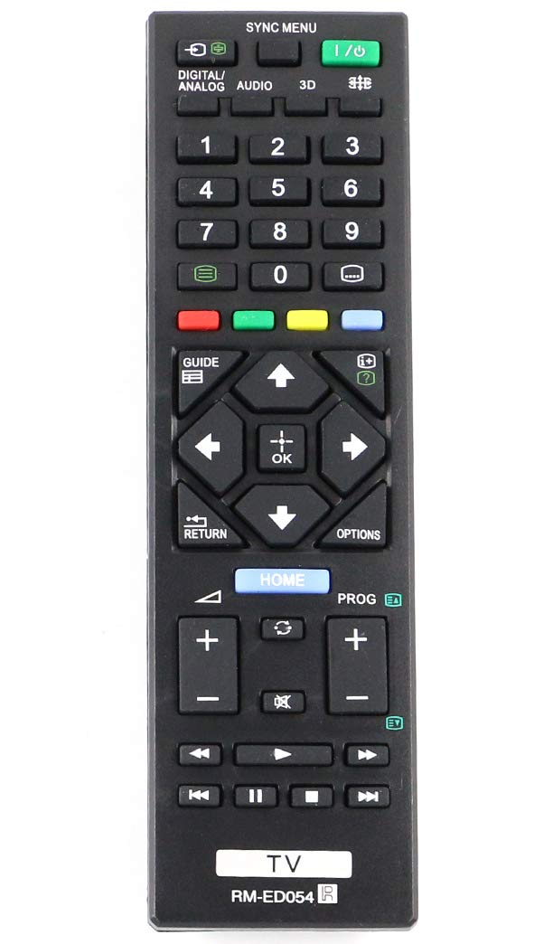 allimity RM-ED054 Replaced Remote Control fit for SONY TV KDL-32R420A KDL-32R421A KDL-32R423A KDL-32R424A KDL-40R470A KDL-40R471A KDL-40R473A KDL-40R474A KDL-46R470A KDL-46R473A