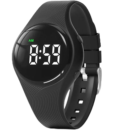Amazon.com: e-vibra Potty Training Watch - Silent Vibrating Alarm Watch  Pill Reminder Wristband with Countdown Timer (Black) : Baby