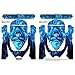 GameXcel Sticker for Hover Board - Skin for Self-Balancing Electric Scooter - Decal for Self Balance Mobility Longboard - Smart Protective Cover Vinyl Case for 2 Wheel Scooter Board