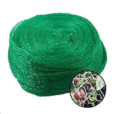 KRIWIN Anti Bird Agro Net with 70 Cable Clips, (Green) 30 x 10 FT, 300 Sq Ft