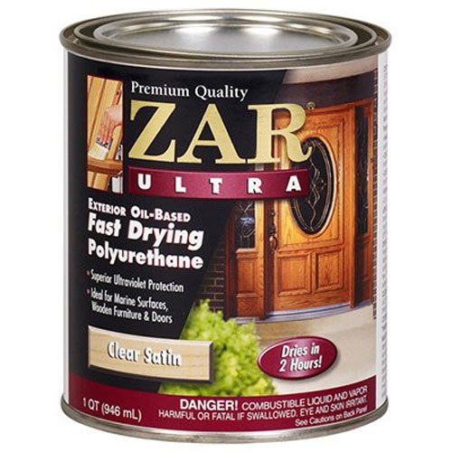 Zar 34012 gloss ultra fast drying exterior polyurethane
