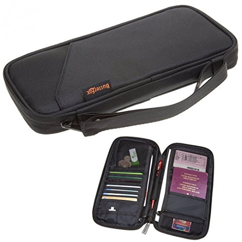 ButterFox RFID Passport Holder Wallet Card Case Travel Document Accessories Organizer