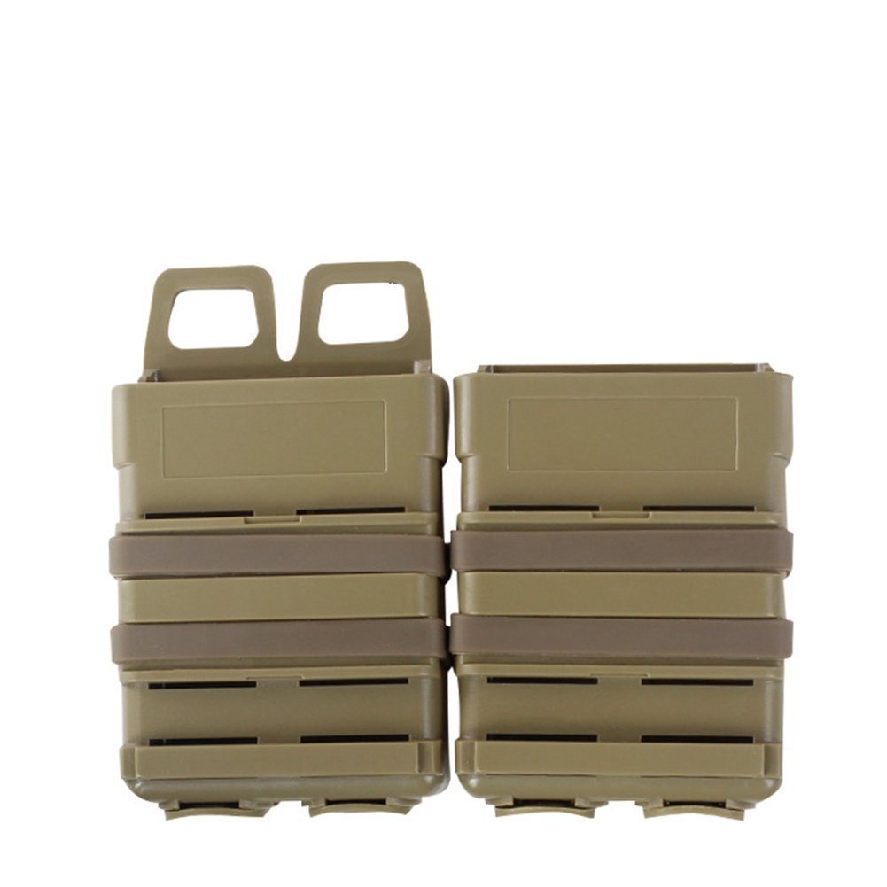 Tactical Camo Fast Mag 5.56 Medium Magazine Pouch Holder Attachment Box Pouches For M4 MAG Polymer MultiColors