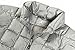 XPOSURZONE Men Packable Down Puffer Jacket Lightweight Coat Ash Melange Medium