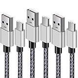 USB Type C Cable, AOKER [3ft/6ft/10ft] Nylon Braided Long Cord USB Type A to C Charger Cord for Samsung Galaxy S8 plus, Galaxy S8,Google Pixel, Pixel XL, LG G6 V20 G5, Nintendo Switch (3ft/6ft/10ft)