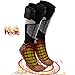 Heated Socks for Men and Women, Battery Powered Socks Heated Unisex to Keep You Warm All Day - Heated Ski Socks Must Have for Winter Weather - Patterns and Colors May Vary