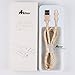 Aimus 6FT Phone Charger Cable, Nylon Braided Data Cable Line USB Charger Cable Gaming Charging Cable Cord Compatible with iPhone X/8/8 Plus/7/7 Plus/6/6s/5/5S, iPad and iPod-Gold