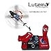 Lutema 2.4GHz Heligram Flight Simulator Remote Control Helicopter with LED SkyText Technology, Red