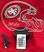 San Francisco 49ers NFL Light Up Lamp LED Personalized Free Football SF 49ers Light Lamp LED Table Lamp, Our Newest Feature - It's WOW, With Remote, 16 Color Options, Dimmer, Free Engraved, Great Gift