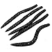 Sougayilang Bait Fishing Lures Soft Plastic Worm Baits - Pack of 12Pcs