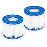 WuYan 2 Pack Swimming Pool Filters for Intex PureSpa Type S1 Cartridge for 29001E PureSpa Inflatable Swimming Pool Filter Catridge
