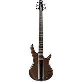 Ibanez GSR205BWNF GIO - Walnut Flat | Dynamix humbucker with mahogany body and B15 bridge for rock, metal and performance