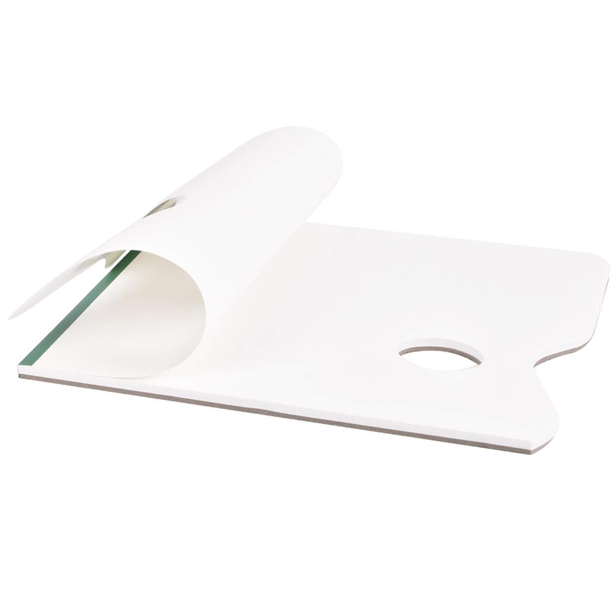 igadgitz home U7092 Palette Stone Paper Tear Off Disposable Pad (50 sheet) 12” x 9” - White