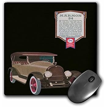 Happy Camper Mouse Pad - 8x8 Inch Matte Finish With Camping Text Design - Heavy Duty Recycled Rubber