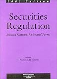 Securities Regulation Selected Statutes, Rules and Forms, Hazen, Thomas Lee, 0314264248