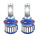 Win Power H13 LED Headlight Bulbs 9008 CREE 70W 7200LM 6000K Cool White Dual High Low Beam Conversion Kit-2 Yr Warranty