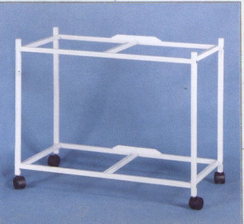 Mcage 2-Shelf Stand for two of 30″ x 18″ x 18 Breeding Flight Cages, White
