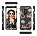Digital Hutty 3 in 1 Shockproof Heavy Duty Full-Body Protective Cover for Samsung Galaxy S9 Plus 2018 Release Marble Flower