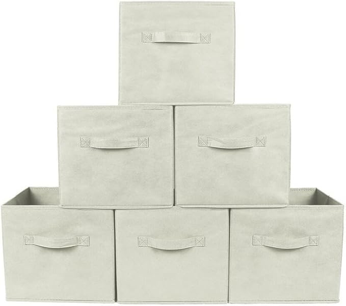 xhsp Home Cubos de almacenamiento plegable Tela no tejida Caja grande