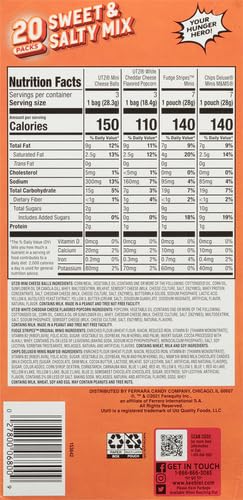 SWEET & SALTY MIX VARIETY PACK, 18.85 OZ