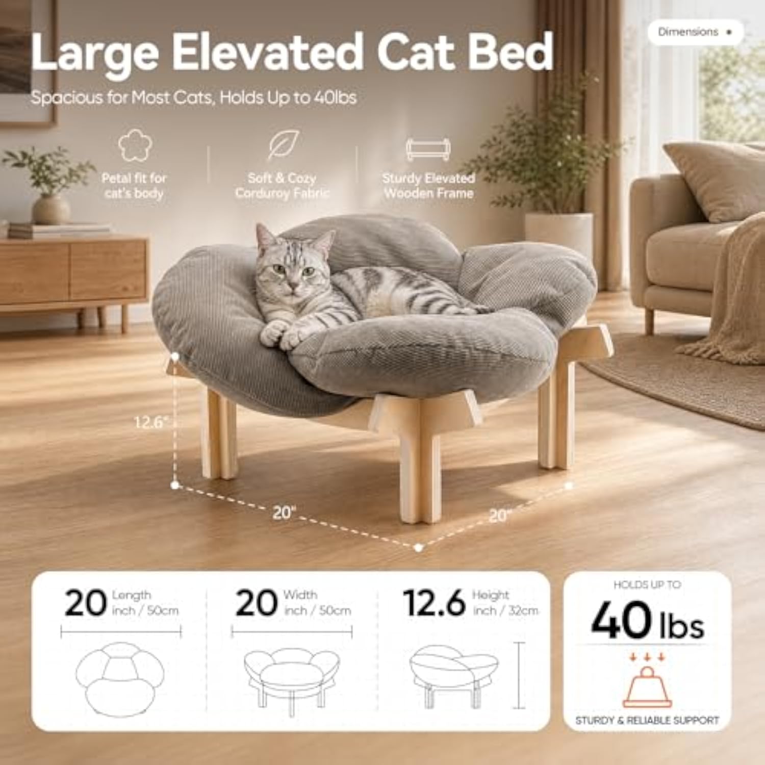 高架猫咪床50%OFF